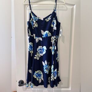 Fit and Flare Floral Dress